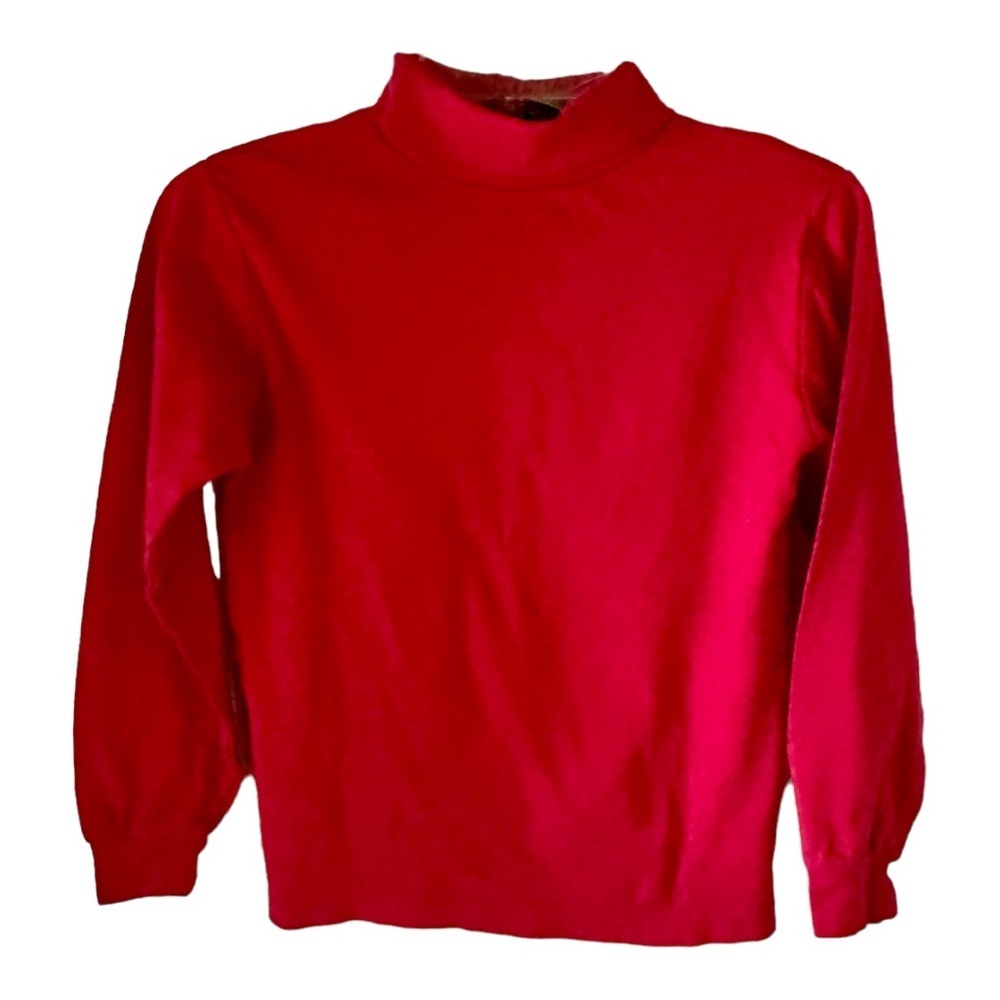 Honors Girl’s Top Turtleneck Red Size L(10-12)